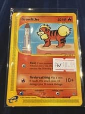 Growlithe Aquapolis (80/147) WotC e-Reader Common Pokemon Card