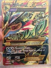 M Rayquaza EX (Shiny Full Art) 98/98 XY - Ancient Origins Holo