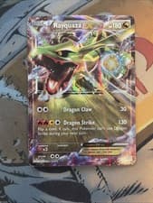 Rayquaza 2015 EX XY73 Pokemon XY  Ultra Rare Holo NM Promo Black Star NICE