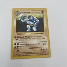 Pokemon Card - Machoke 1st Edition Base Set (Shadowless) 34/102 Uncommon