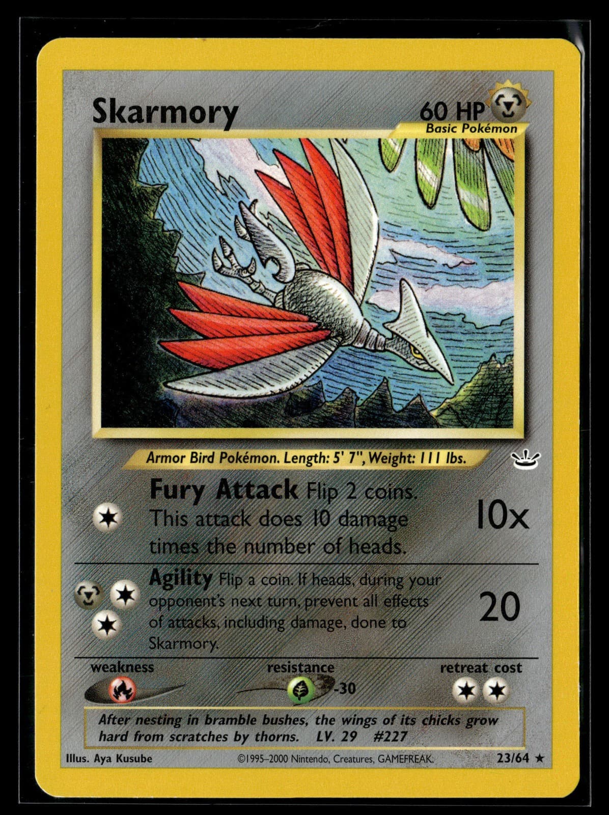 Pokemon TCG Neo Revelation #23/64 Skarmory
