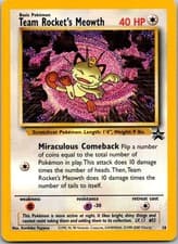 Team Rocket's Meowth Promo WoTC Promo 18/53 NM