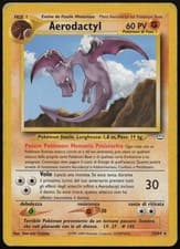 AERODACTYL RARE NEO REVELATION 15/64 ITA LP 2001 NO HOLO POKEMON CARD