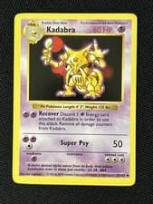 Kadabra 032/102 Base Set (Shadowless) *Near Mint*