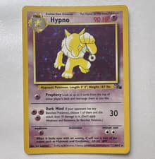 WOTC Hypno 8/62 Fossil Holo Rare 1999 English 90 HP Unlimited