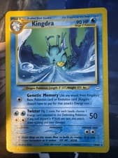 Kingdra 19/64 Neo Revelation Pokemon Card WOTC, Near Mint Condition