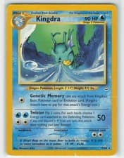 2001 Pokemon, Neo Revelation, #19/64 Kingdra, Rare MP