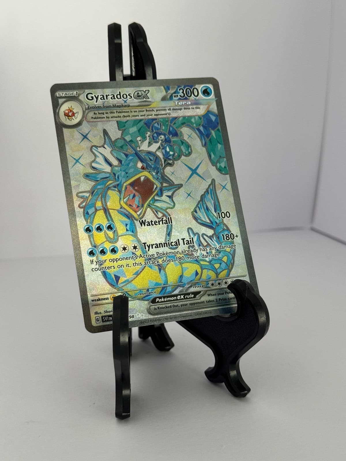 Gyarados ex #225/198 Scarlet & Violet Base Set Ultra Rare Full Art