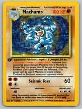 Machamp 8/102 Holo Holo Rare Deck Exclusives Pokemon Heavily Played