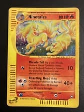 Ninetales Aquapolis Holo H19/H32 Heavily Played (HP) WOTC e-reader