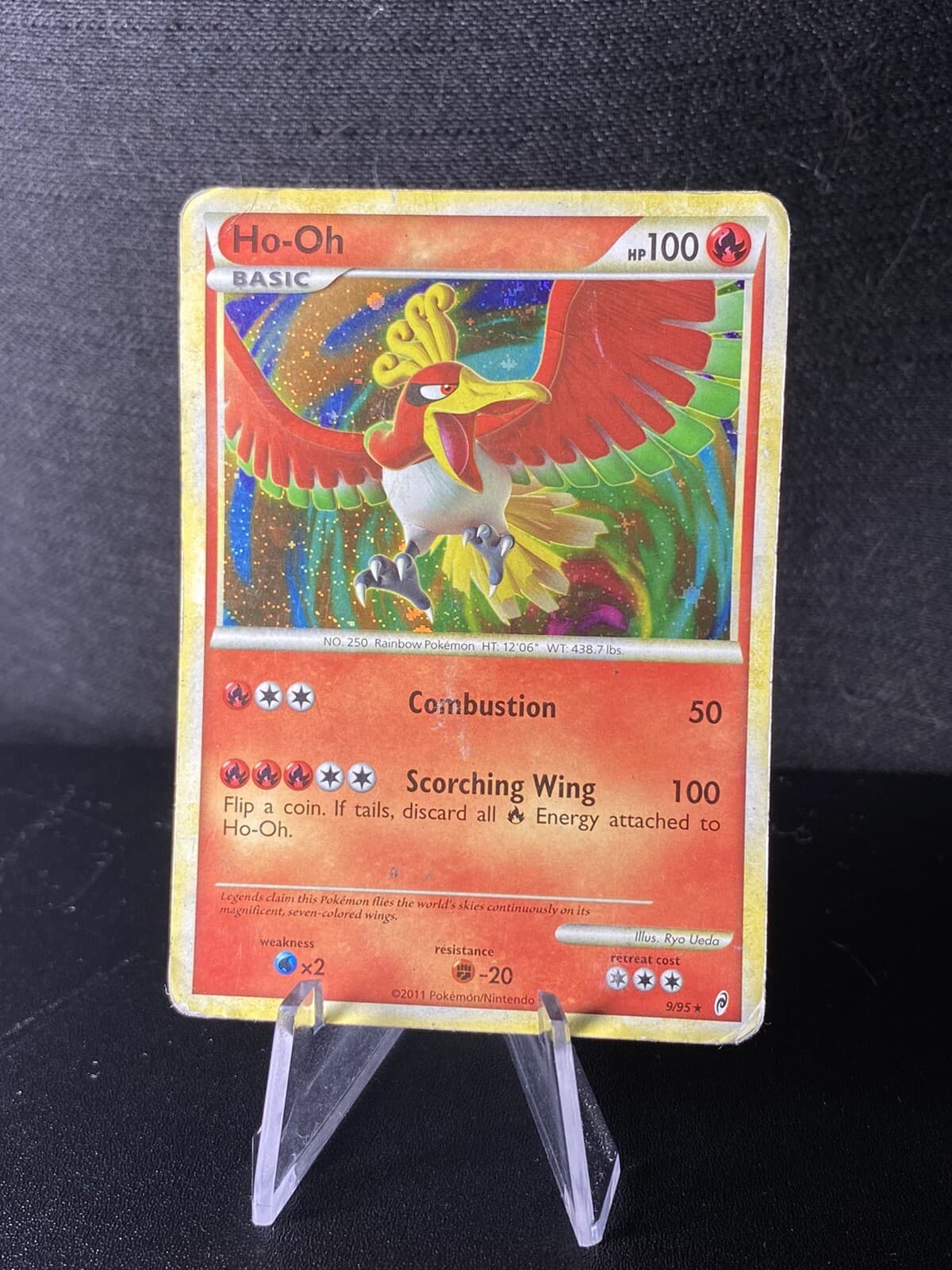 Ho-Oh 9/95 - Rare Holo - HGSS Call of Legends Pokemon TCG