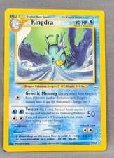 MP+ Unlimited Kingdra 19/64 Rare Neo Revelation Pokemon Mitsuhiro Arita