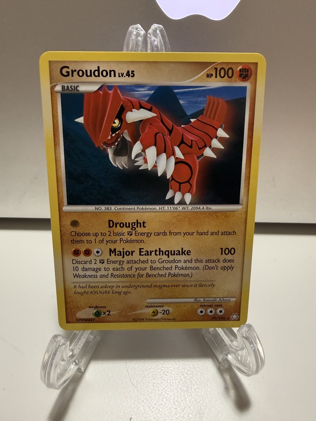 Groudon 29/146 Legends Awakened Regular