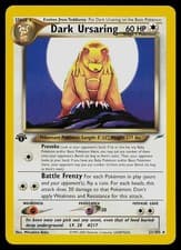 Pokemon Card - Dark Ursaring Neo Destiny 21/105 1st Edition Rare