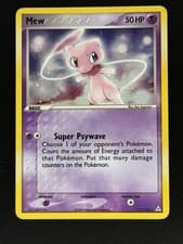 Pokemon Mew 111/110 Holo EX Holon Phantoms Secret Rare LP/MP