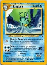 Kingdra 19/64 Rare Neo Revelation Pokemon Unlimited Moderately Played