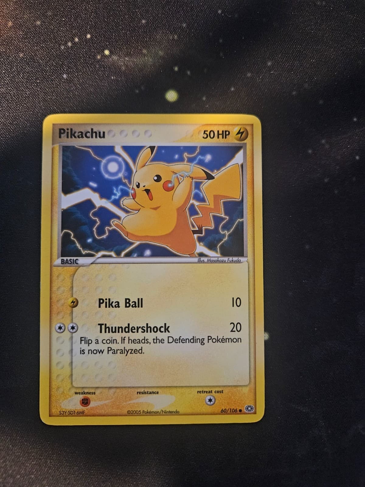 Pikachu 60/106 EX Emerald Regular