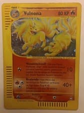 Ninetales H19/H32 (Vulnona) Aquapolis Holo Rare German E-Reader Pokémon TCG