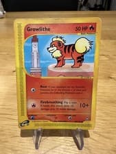 Pokémon TCG Growlithe Aquapolis 80/147