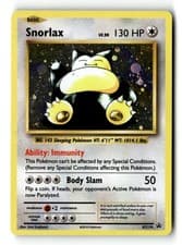 Pokemon Card Snorlax Holo LP XY Promos XY179
