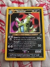 Pokémon TCG Tyranitar Neo Discovery 31 Regular Unlimited Rare