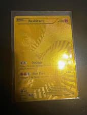 Pokemon Reshiram (114 full art secret rare) legendary treasures.