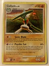 Gallade 2/17 Holo Rare POP Series 7 Promo Pokemon Card