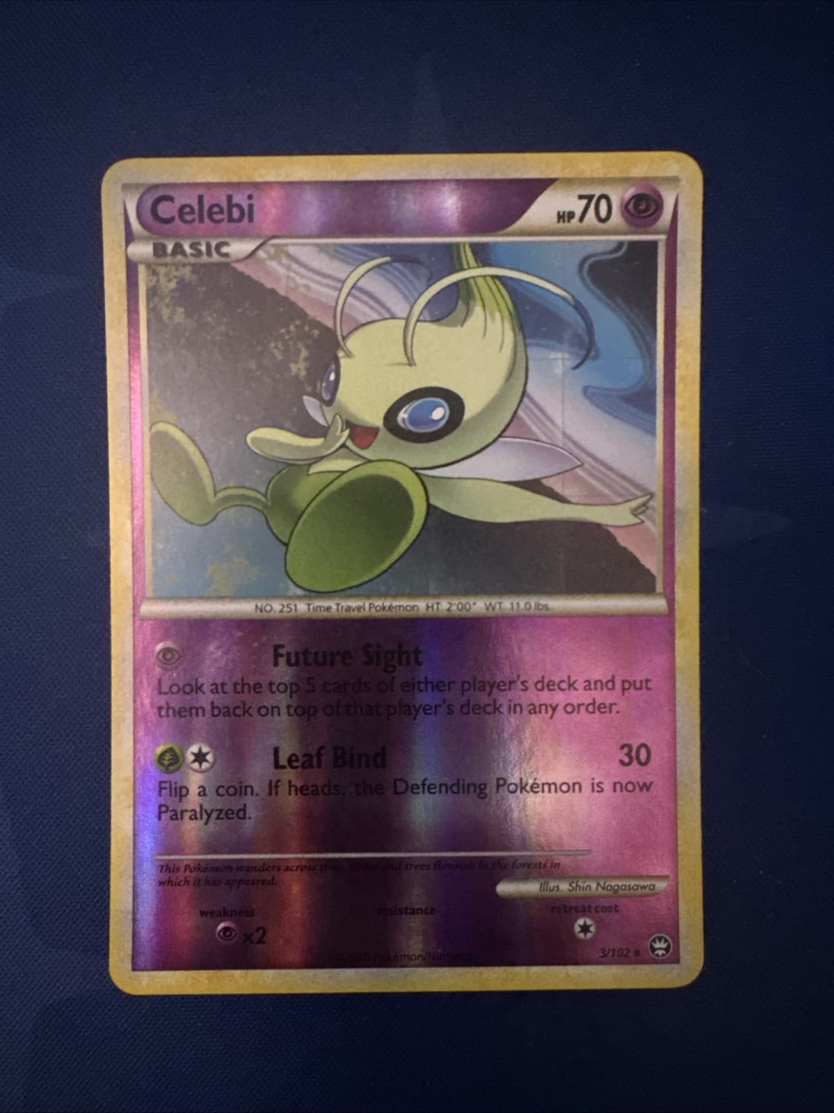 Celebi 3/102 Triumphant Reverse Holo