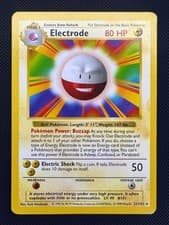 Electrode Base Set Shadowless Rare Pokemon LP 21/102