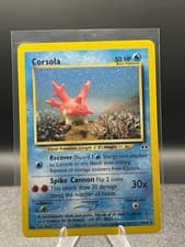 Corsola 37/75 - Uncommon - Neo Discovery - Pokemon TCG NM - A4			