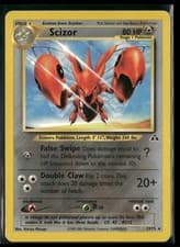 Scizor 29/75 Rare Neo Discovery Pokemon Moderately Played