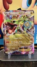 RAYQUAZA EX Black Star Promo POKEMON Full-Art Holo 2015 Trading Card XY73