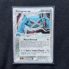 Metagross ex 95/101 EX Hidden Legends 2004 Holo Rare Pokémon Card TCG