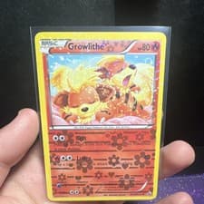 Growlithe RC4/RC25 Legendary Treasures: Radiant Collection Holo