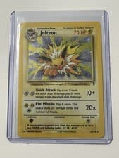 Jolteon Holo Pokémon Card 14/110 2002  Legendary Collection MP Condition