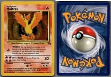 1999 Pokemon, Fossil, #12/62 Moltres, Holo Rare 