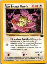 Team Rocket's Meowth Promo WoTC Promo 18/53 NM