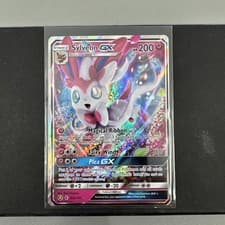Sylveon GX 92a/145 Alternate Art Holo Rare Sun & Moon Guardians Rising