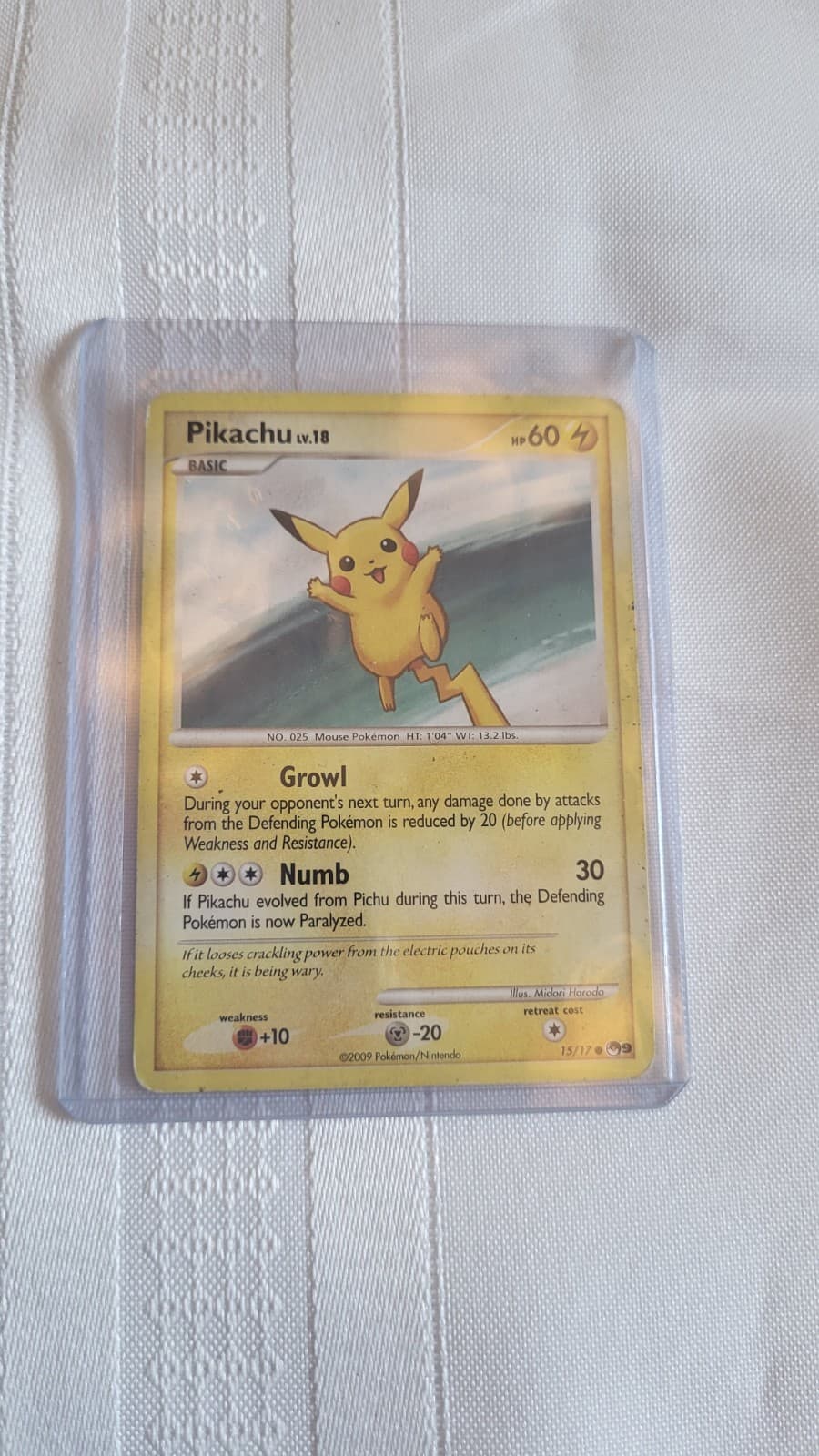 Pikachu 015/017 POP Series 9 Regular [Read Desc]