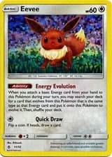 Eevee (11/12) [McDonald's Promos: 2018 Collection] Heavily Played Holofoil