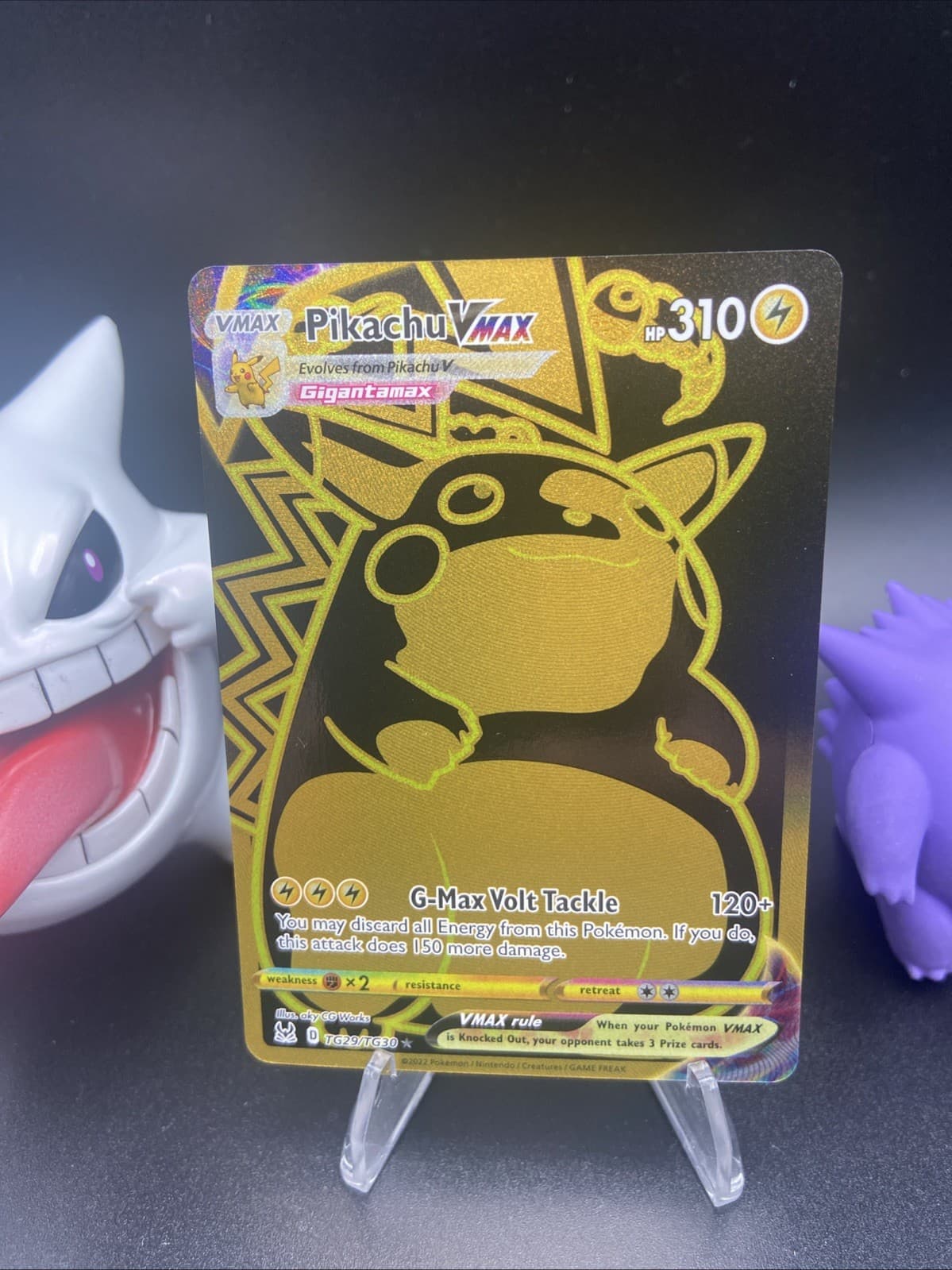 Pikachu VMAX TG29/TG30 Swsh11: Lost Origin Trainer Gallery Holo Rare NM