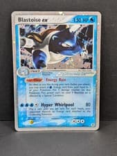 Blastoise ex 104/112 FireRed & LeafGreen Holo Rare Pokemon TCG vintage MP