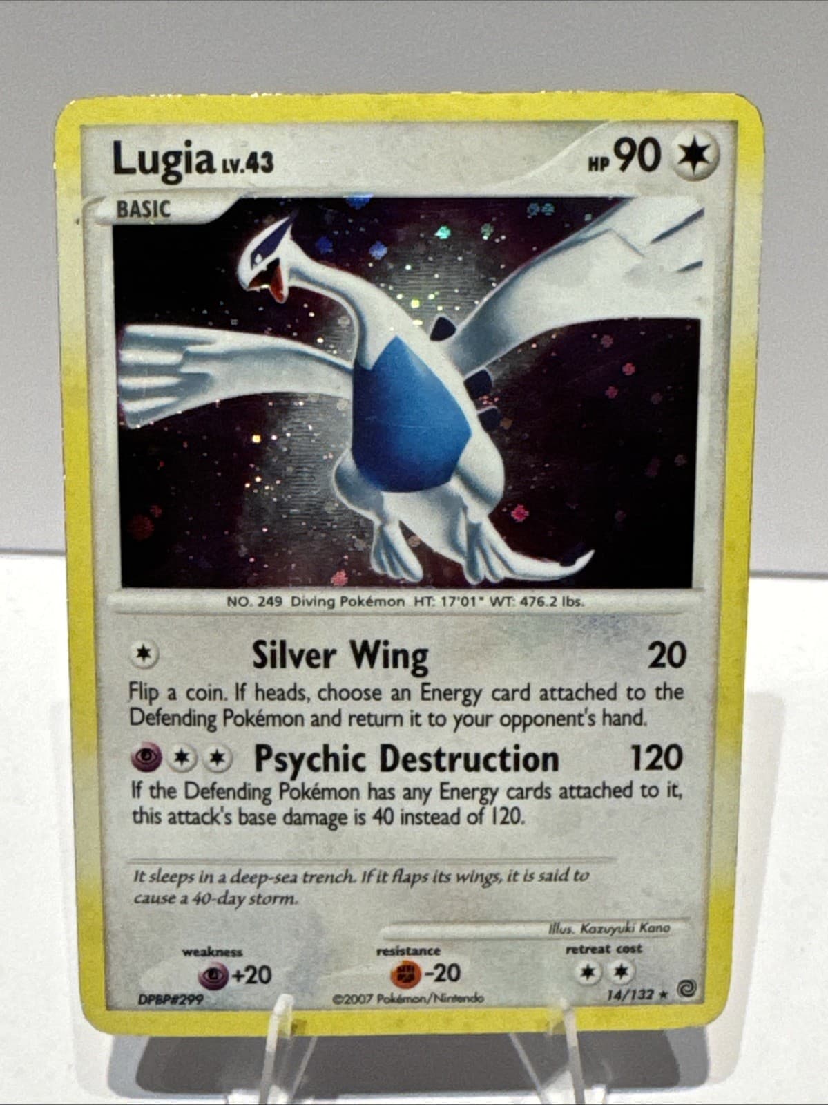 Lugia 14/132 Secret Wonders Holo Bleed