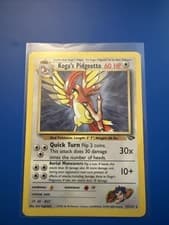 Koga's Pidgeotto 27/132 Rare Gym Challenge Pokemon Unlimited Moderately Played