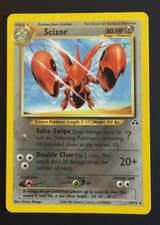 Scizor 29/75 Rare Neo Discovery Pokemon Unlimited