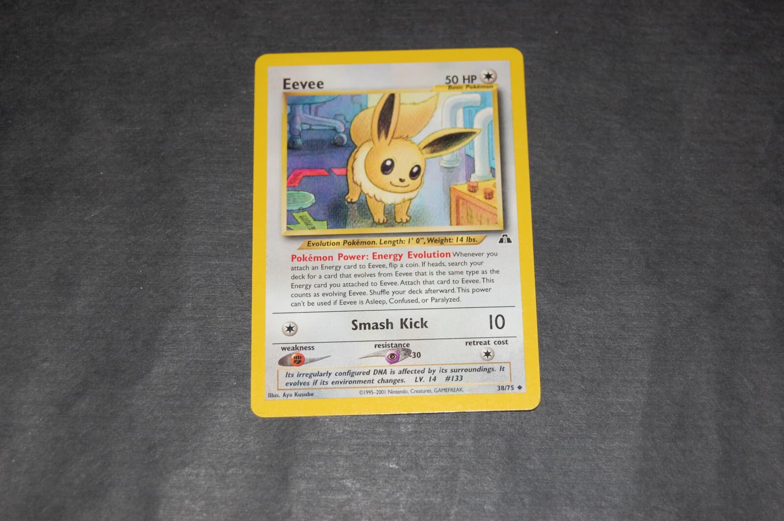 Pokemon Card Eevee Neo Discovery Expansion 38