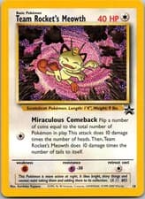 Team Rocket's Meowth Promo WoTC Promo 18/53 NM