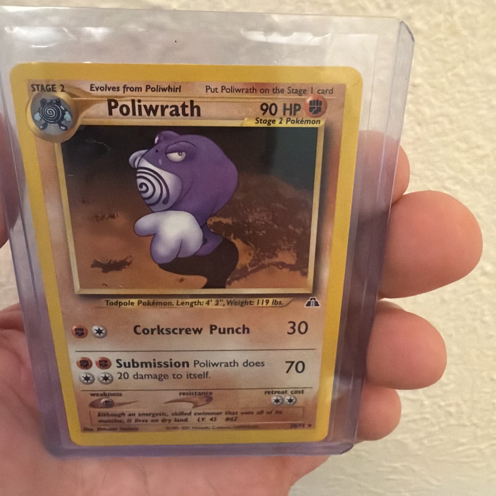 Poliwrath 28/75 Neo Discovery Set