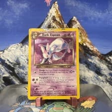 Dark Espeon - 4/105 Pokemon Neo Destiny - WOTC Holo ✨ Damaged