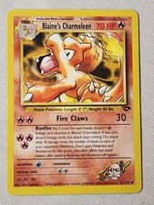 Played (MP) Blaine's Charmeleon - Non-Holo #31 Gym Challenge  Pokemon TCG